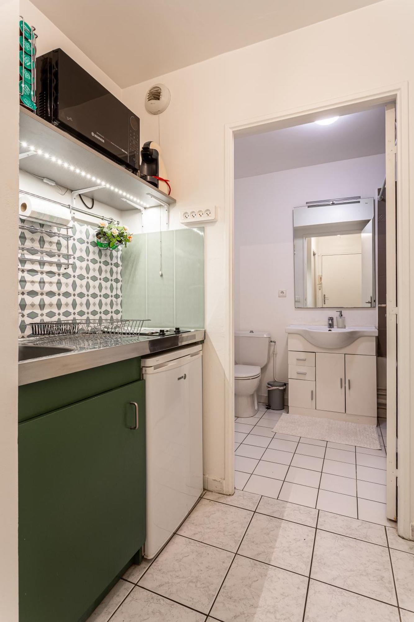 Studio Calme Et Accueillant Metro Charonne Париж Екстериор снимка